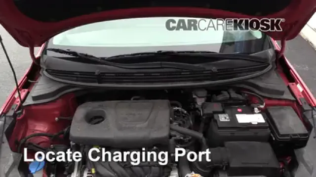 2018 Kia Rio S 1.6L 4 Cyl. Sedan Climatisation Ajouter du réfrigérant